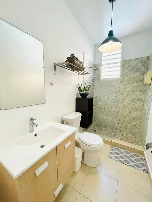 A1-Cozy 1 Bed-Fast Wifi, Walk To Markets, Eateries Apartment San Juan
